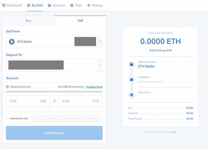 Ethereum σε USD